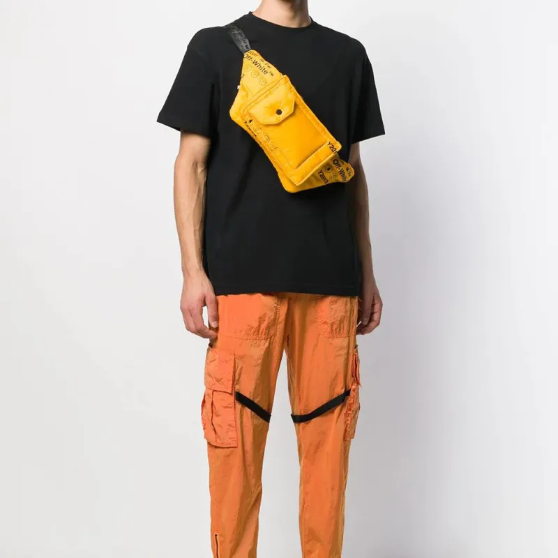 OFF WHITE Industrial Belt Bag Yellow/Black-2