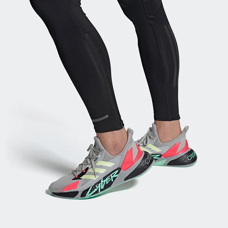 Adidas X9000L4 Cyberpunk 2077 Grey Yellow Zest Pink-6