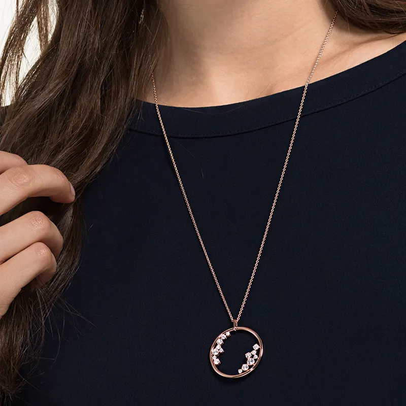 Swarovski North Necklaces Women's Rose Gold Plated-3