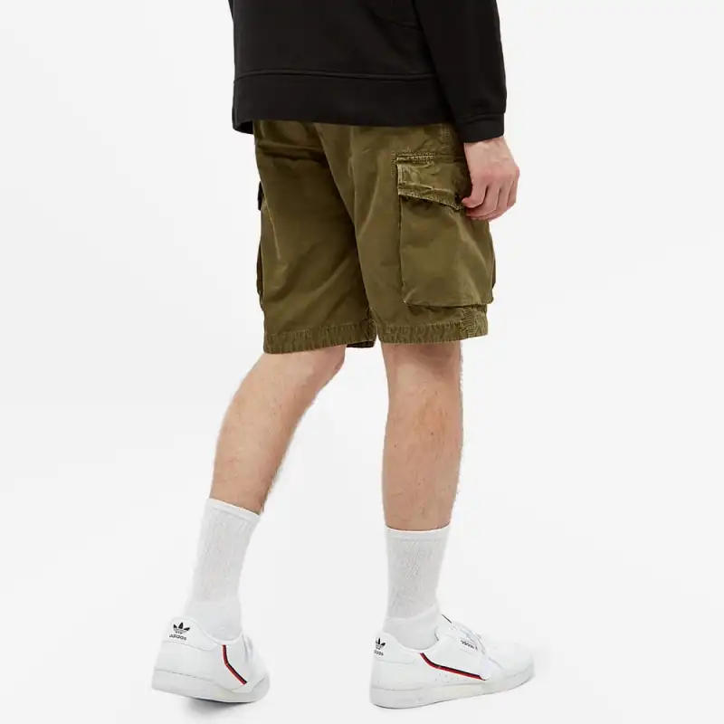 STONE ISLAND Casual Shorts Men's Olive Green-2
