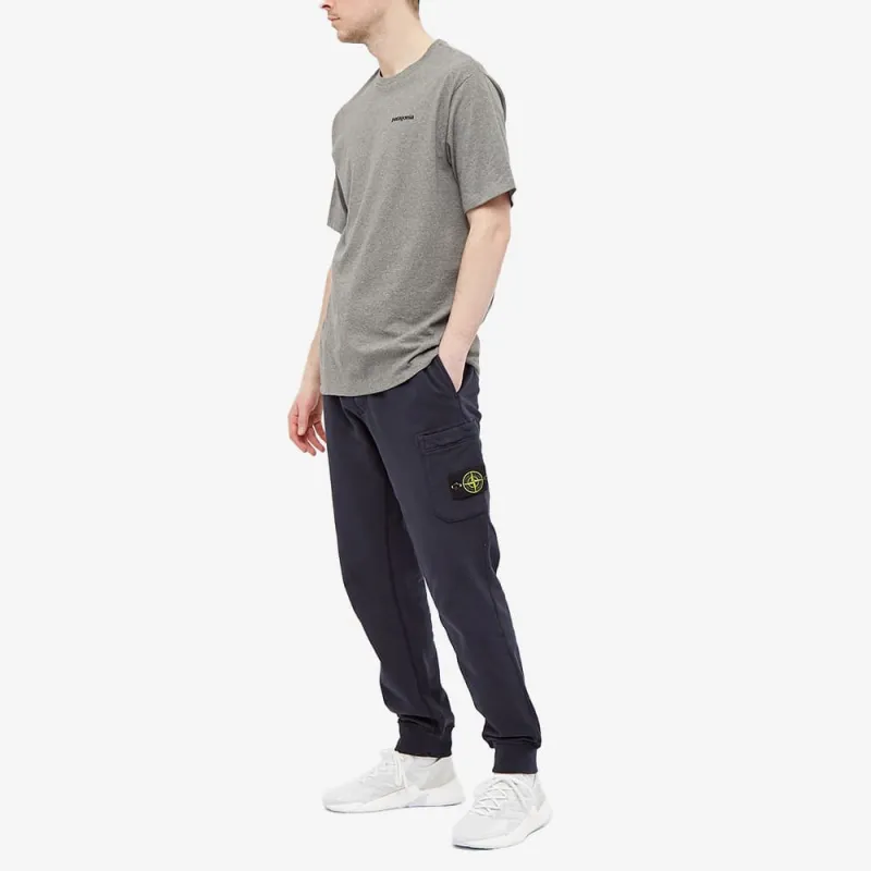 STONE ISLAND SS21 Casual Pants Fall Men's Marine Blue-1