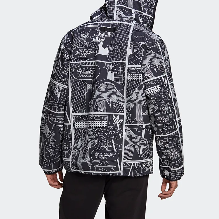Adidas Originals Jackets Men Black-5