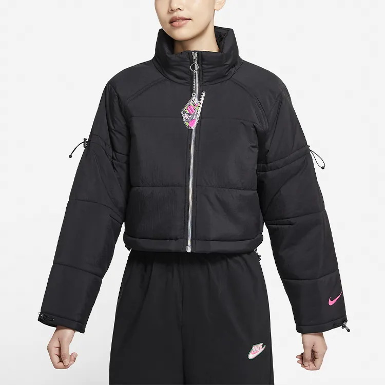 Nike Puffer Jackets Women's Black-4