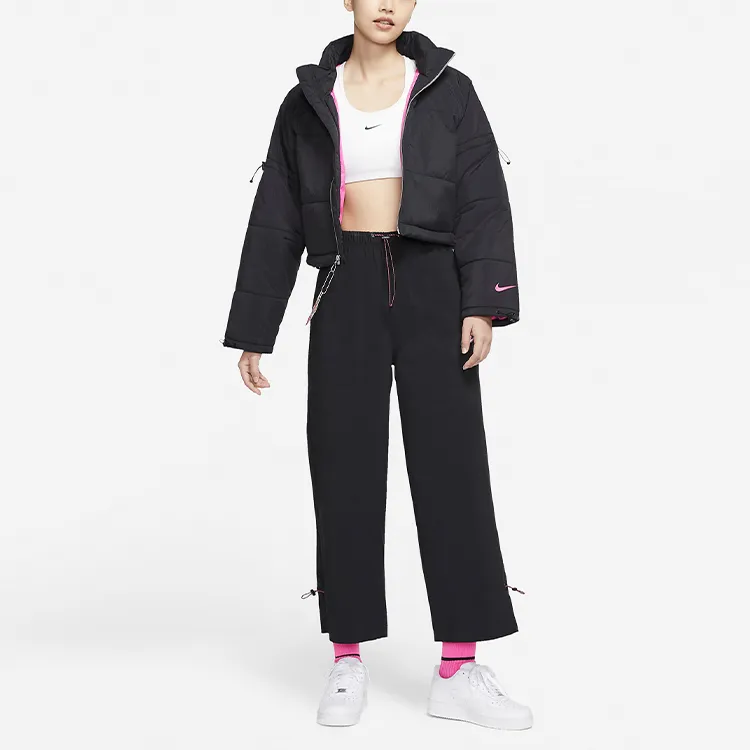 Nike Puffer Jackets Women's Black-3