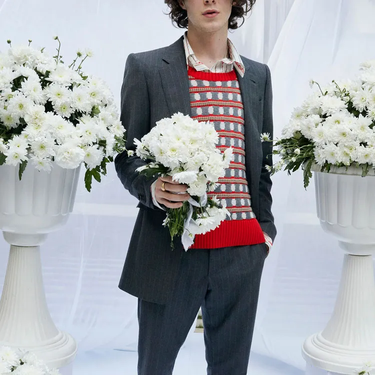Burberry Vests Men Red-4