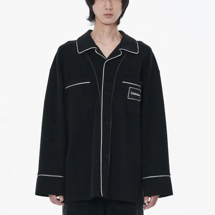 WE11DONE Unisex Pajama Tops-1