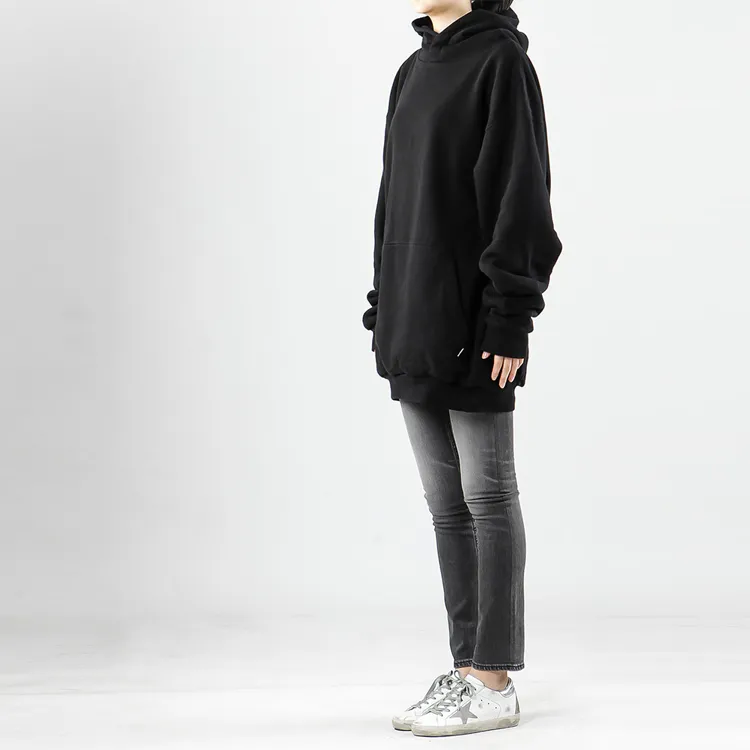 Balenciaga I Love Techno Hooded Sweatshirt 'Black'-7