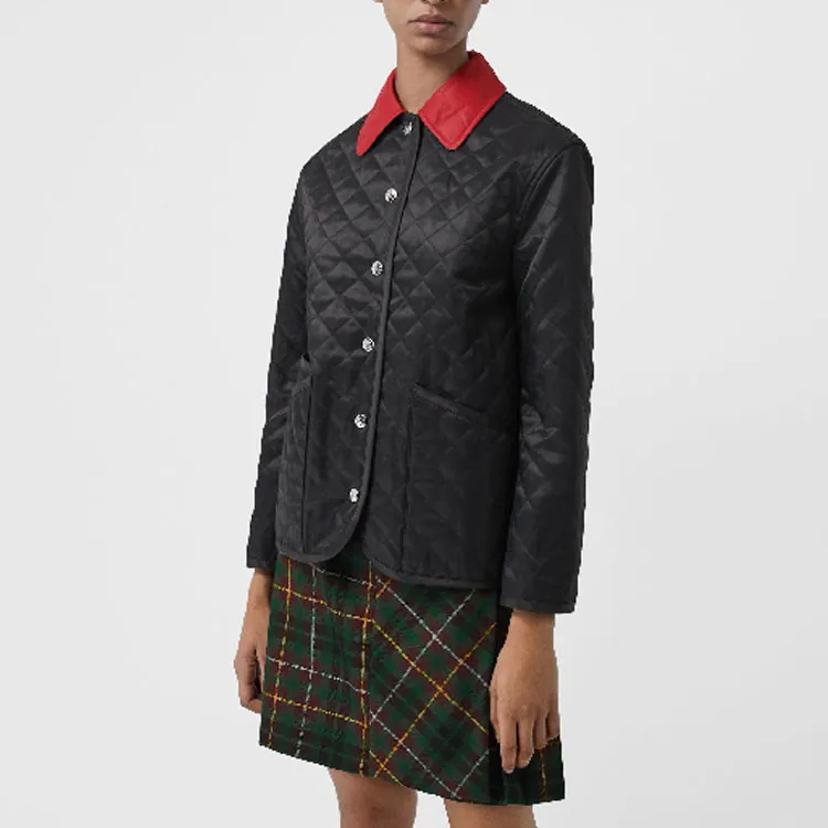 Burberry Puffer Jackets Women's Black-2