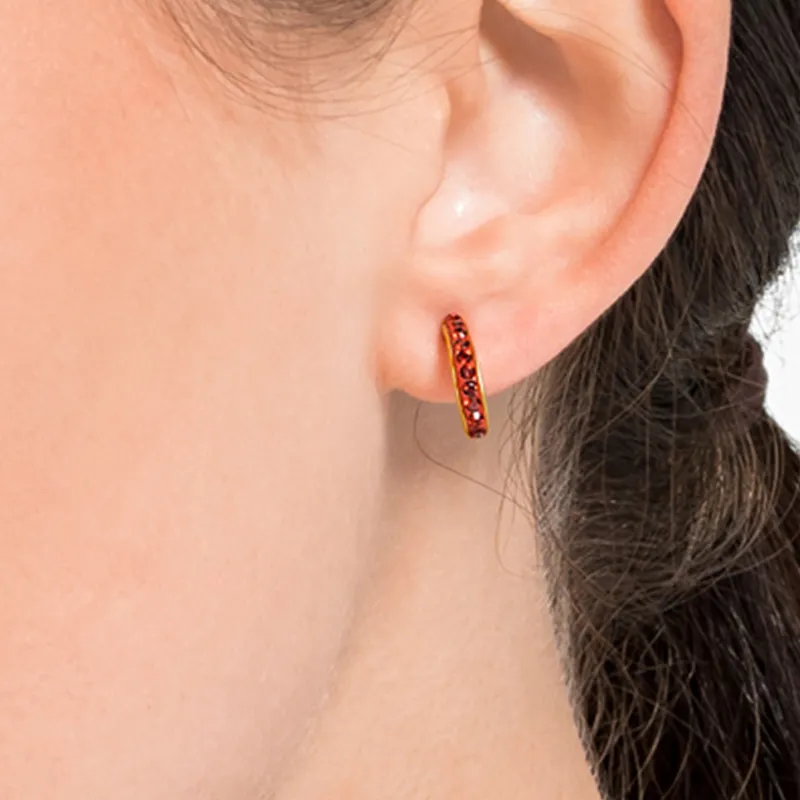 Swarovski Artificial Crystal Earrings Women's-4