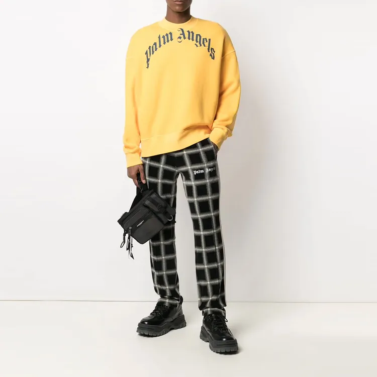 PALM ANGELS Sweatshirts Men Yellow-2