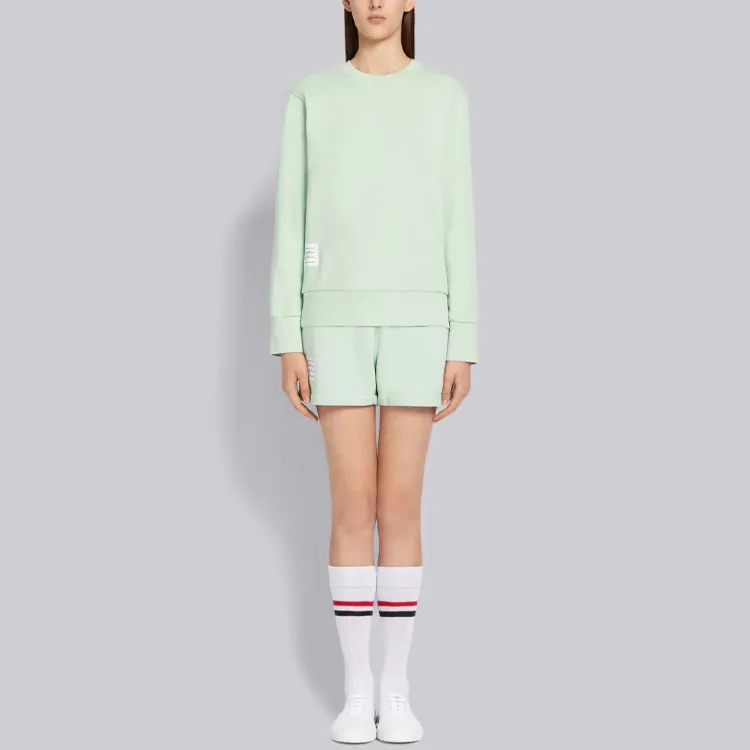 THOM BROWNE Casual Shorts Women's Light Green-2