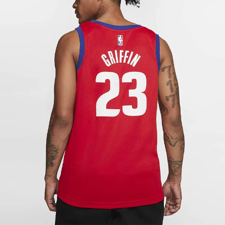 Nike Basketball Jerseys Men Red-4