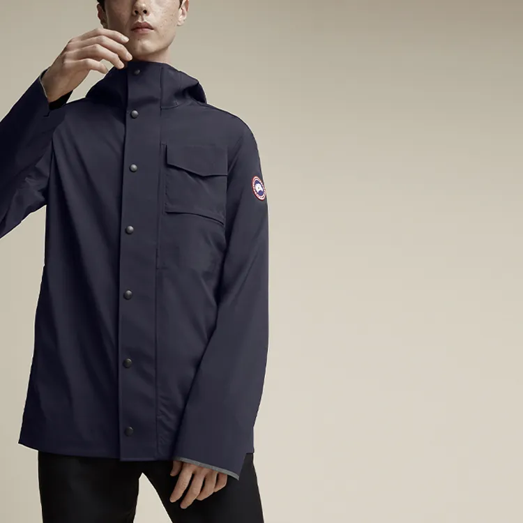 Canada Goose Nanaimo Series Jackets Men Navy Blue-1
