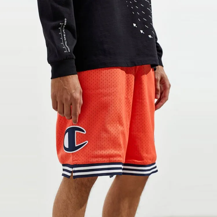 Champion Loose Fit Shorts US Version Unisex Orange-3