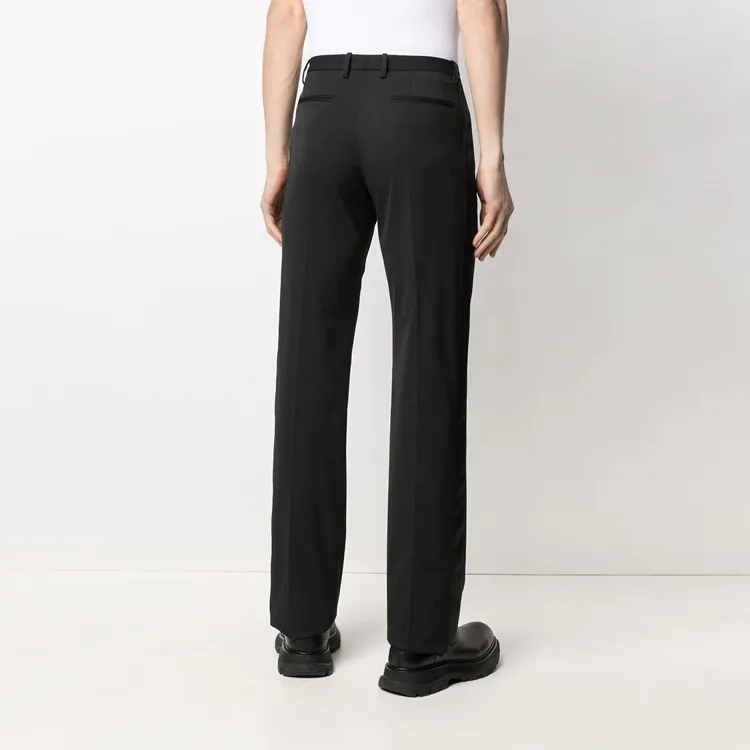 OFF WHITE Side stripe Tuxedo Trousers-3