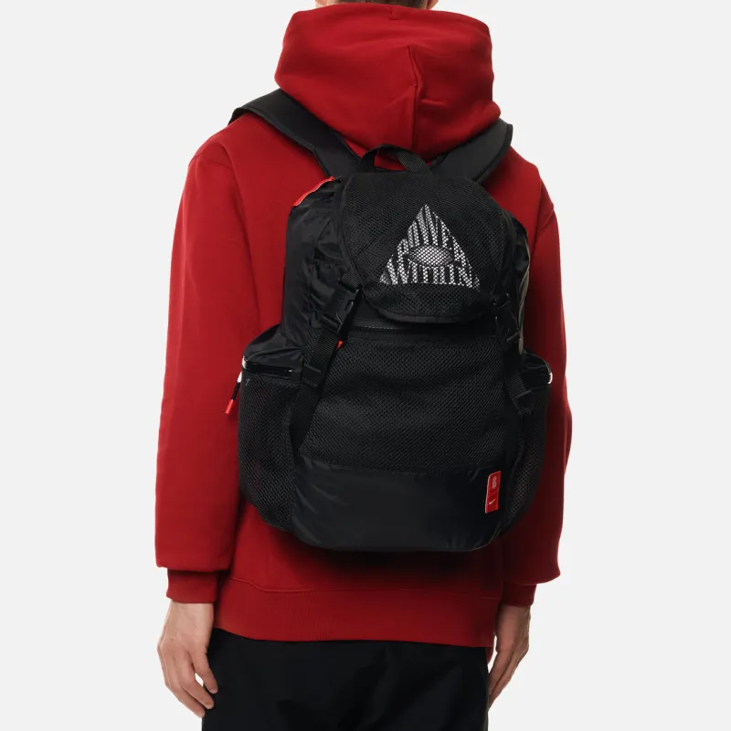 Nike Polyester Backpack Regular Unisex Black/Chili Red-6