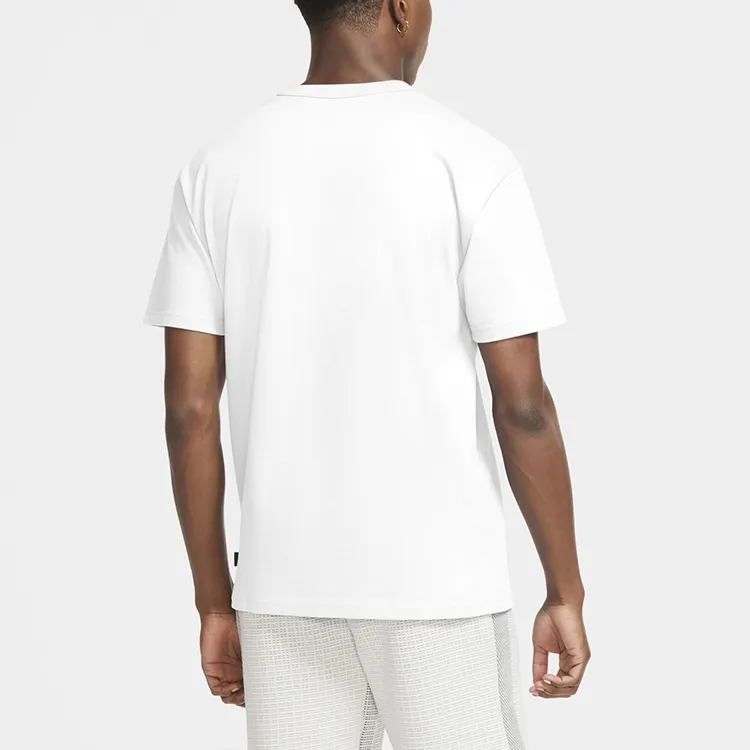 Nike T Shirts Men White-3
