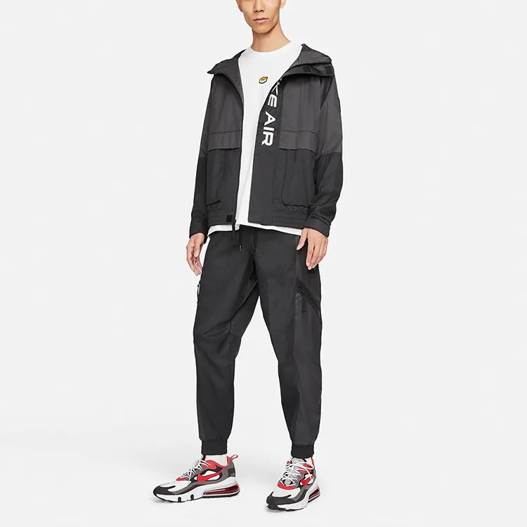 Nike Knitted Sweatpants Men Dark Smoke Gray-2