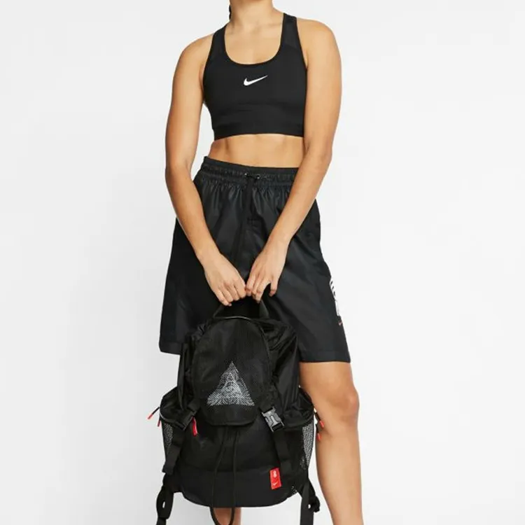 Nike Polyester Backpack Regular Unisex Black/Chili Red-4