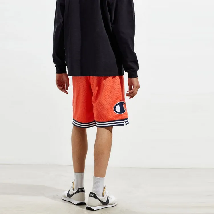 Champion Loose Fit Shorts US Version Unisex Orange-2