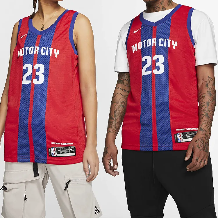 Nike Basketball Jerseys Men Red-3