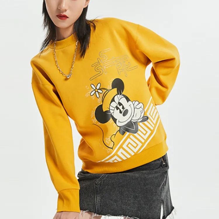 Disney X LINING Disney Sweatshirts Women's Mineral Yellow-6
