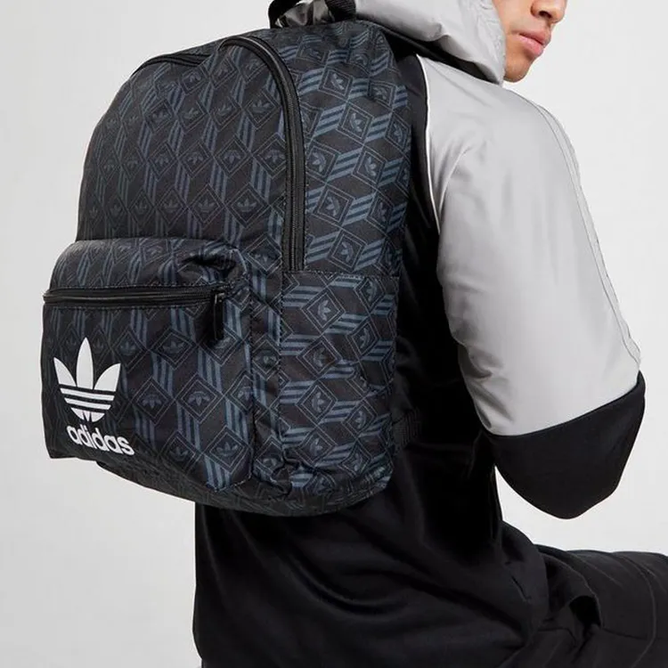 Adidas Originals Polyester Backpack Regular Unisex Blue/Black-3