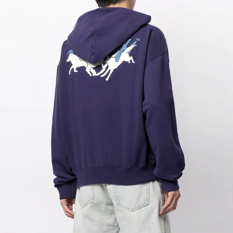 OFF WHITE SS21 Sweatshirt Men's Dark Purple-2