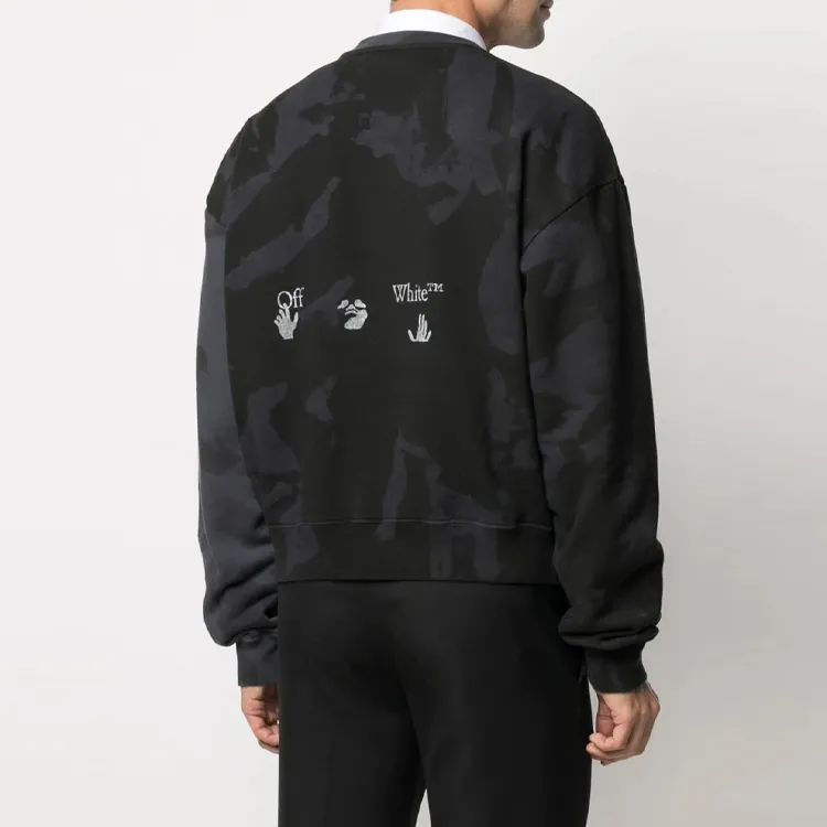 OFF WHITE SS21 Sweatshirts Men Black-3