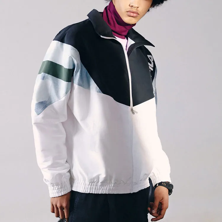 FILA FUSION Jackets Men White Blue Multicolor-2
