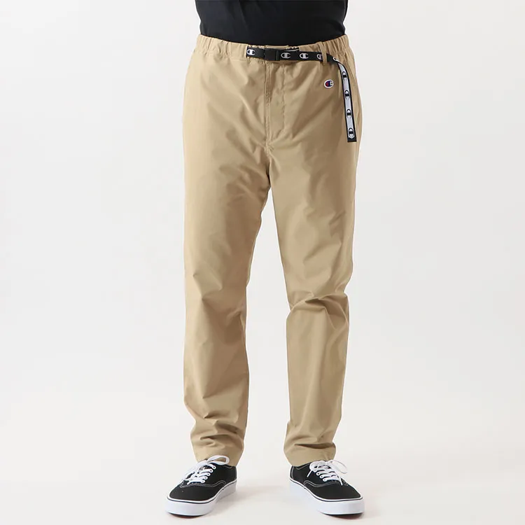 Champion Straight Casual Pants Unisex Khaki-3