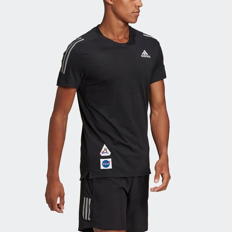 Adidas T Shirts Men Black-3