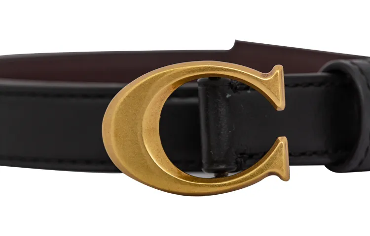 Earrings COACH Halo Pve Drp Std C9325 Gold Clear