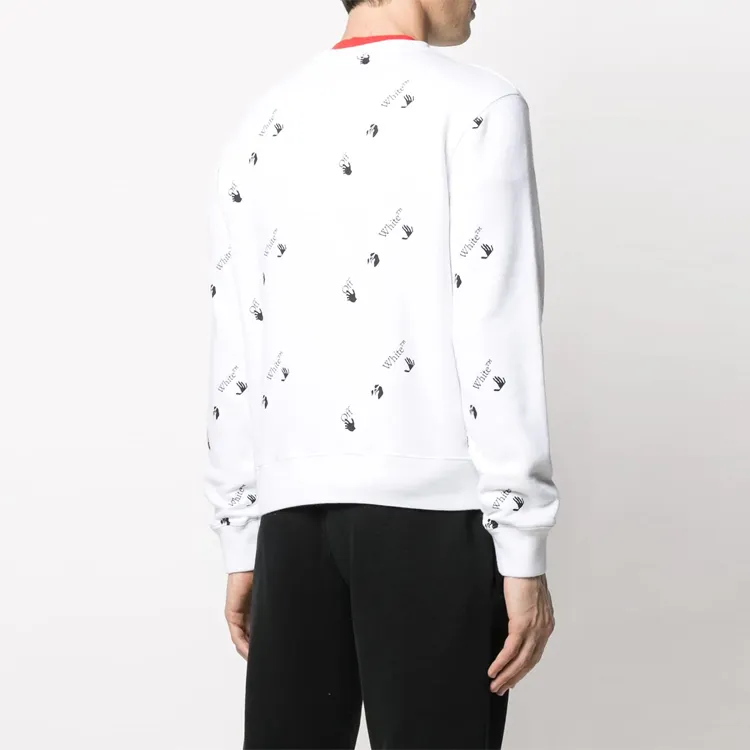 OFF-WHITE Slim Allover Crewneck -3