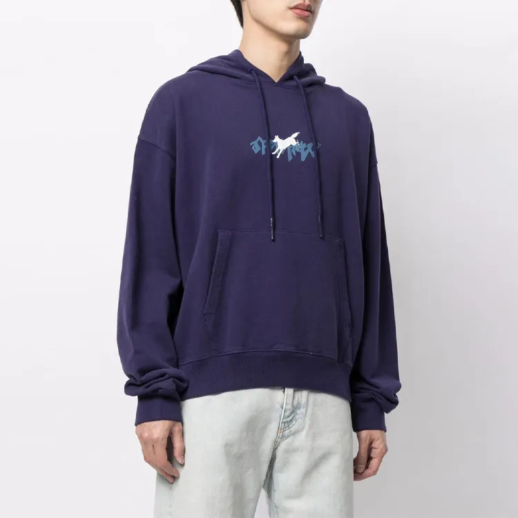 OFF WHITE SS21 Sweatshirt Men's Dark Purple-1