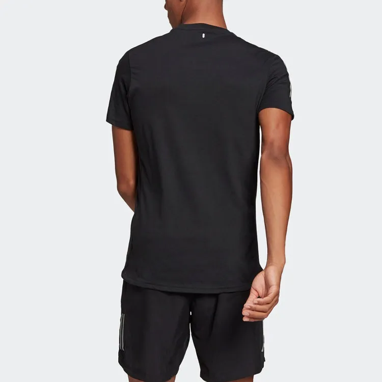 Adidas T Shirts Men Black-2