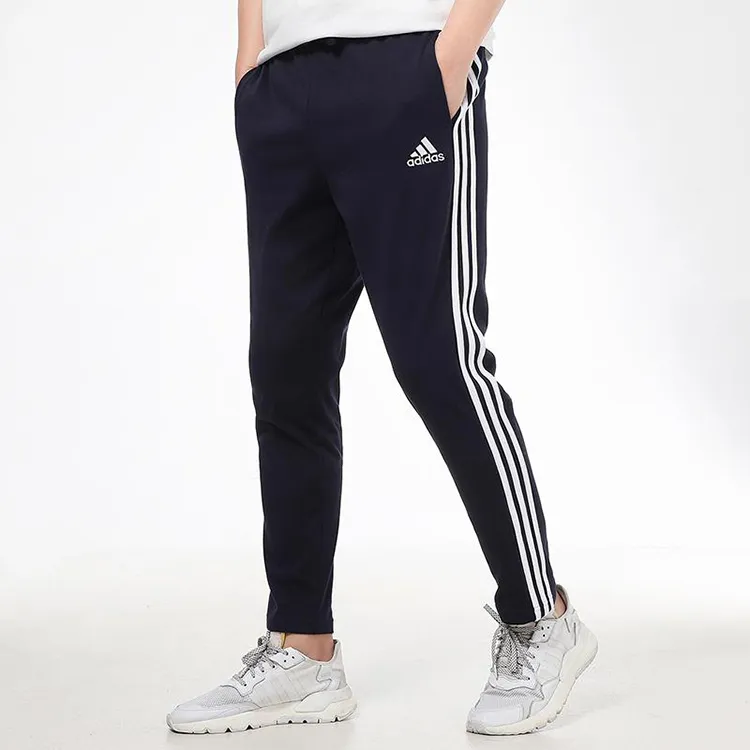 Adidas Knitted Sports Pants Men's Legend Ink-3