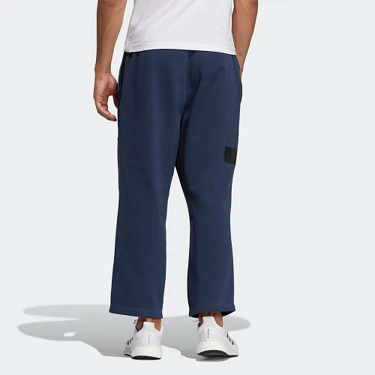 Adidas Wuji Series Knitted Sweatpants Men's Navy Blue-3