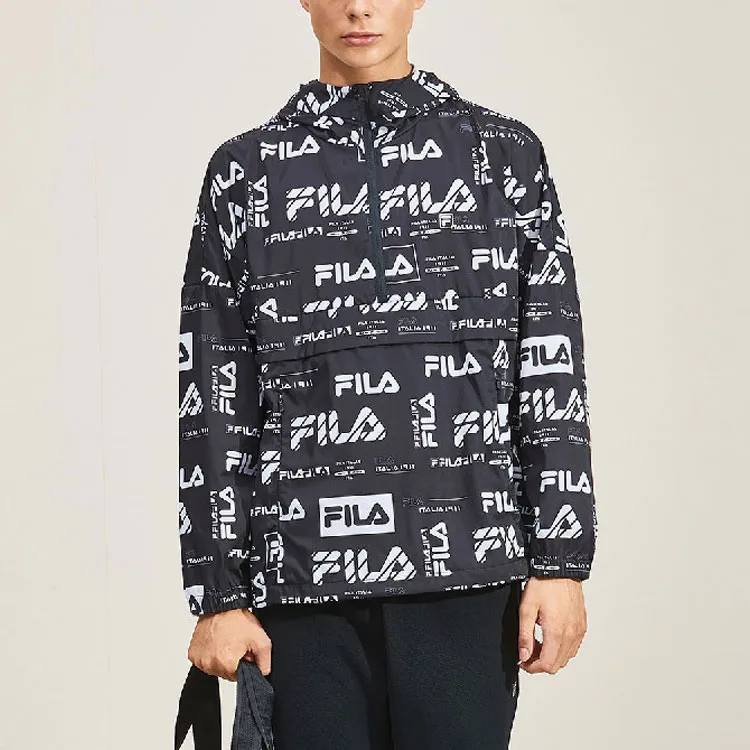 FILA Jackets Men Black-2