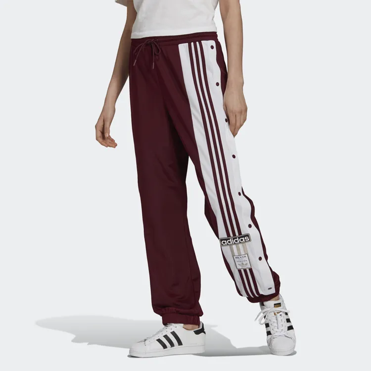 Adidas Originals Knitted Sweatpants Women's Dark Reddish Purple-4