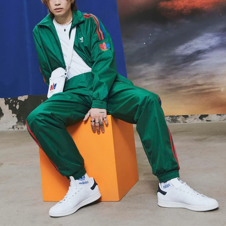 Adidas Originals Knitted Sweatpants Men's Green-5
