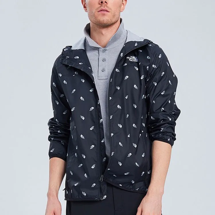 THE NORTH FACE Windbreaker Jackets Men Black-4