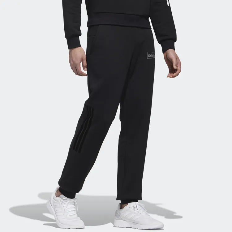 Adidas Neo Straight Sports Pants Men's Black-4
