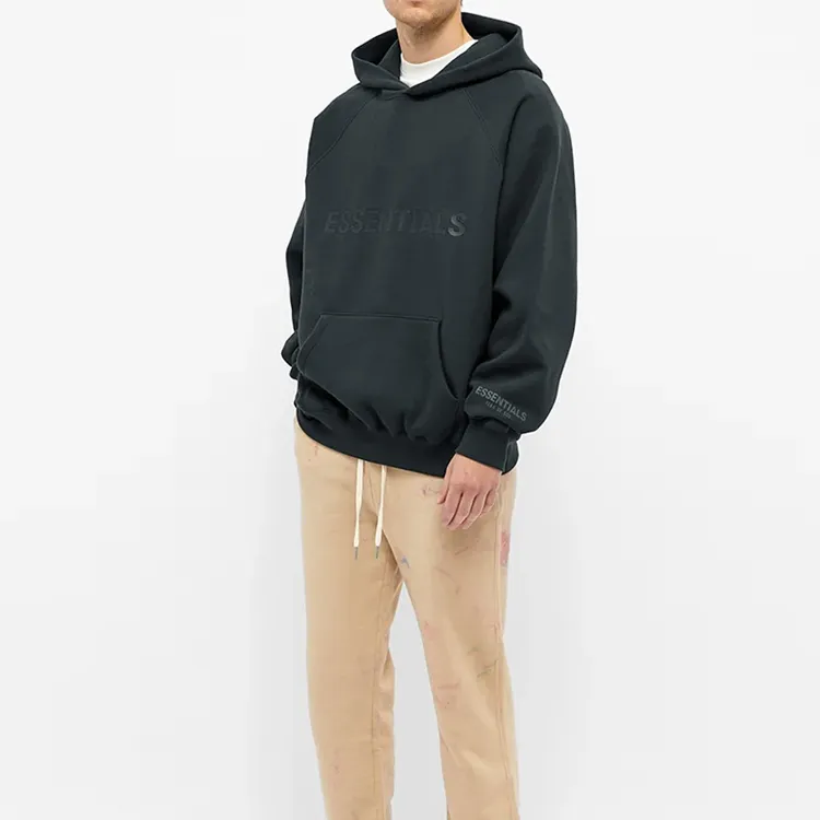 Fear Of God Essentials X Ssense Pullover Hoodie Applique Logo-1