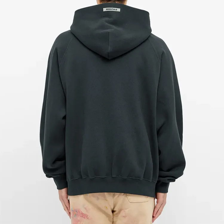 Fear Of God Essentials X Ssense Pullover Hoodie Applique Logo-3