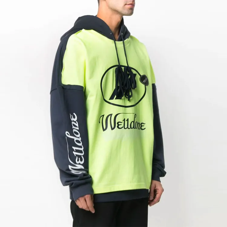 WE11DONE Sweatshirts Unisex Yellow-3