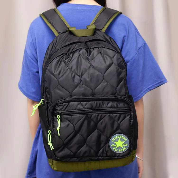 Converse Polyester Backpack Regular Unisex Black-4