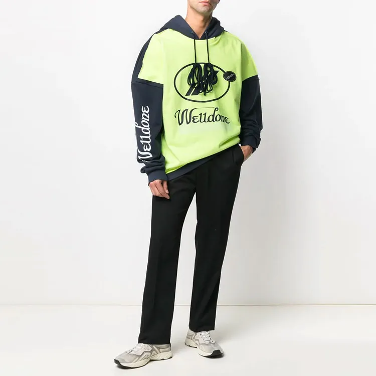 WE11DONE Sweatshirts Unisex Yellow-1