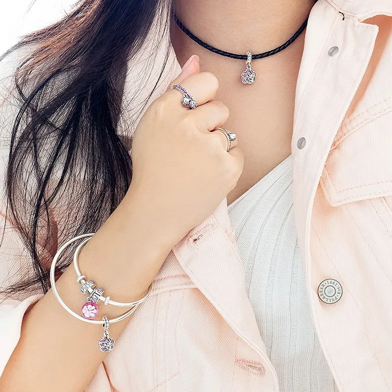 Pandora Charms / Pendants Women's Pink-1