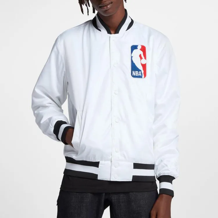 Nba X Nike Baseball Jerseys Men White-3
